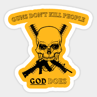 GOD Sticker